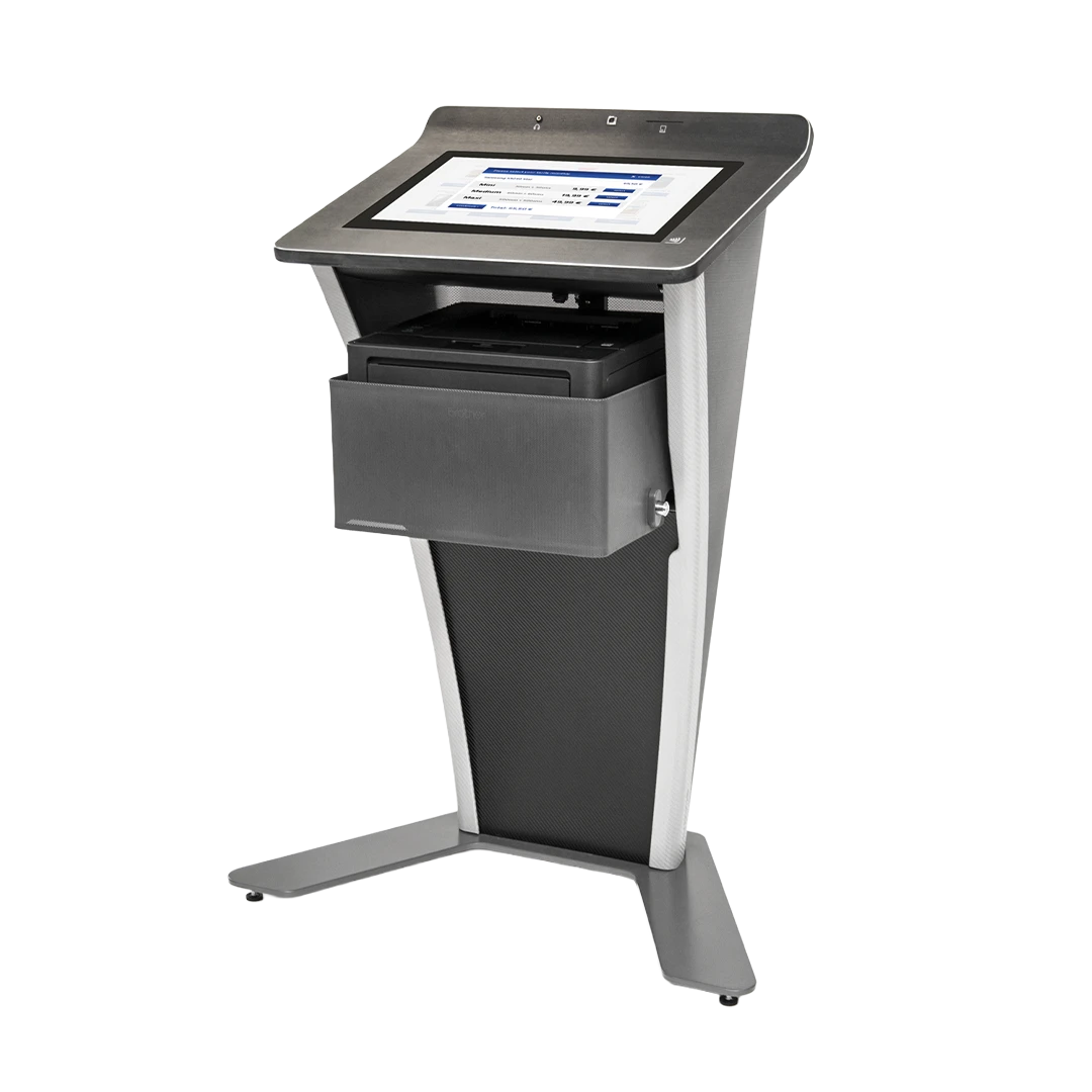 podpisové zariadenia Info Kiosk pre klientské pracovisko